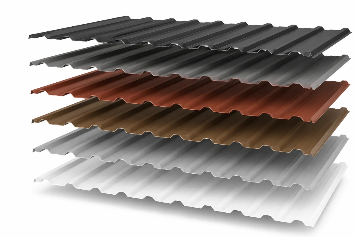 Metal dam örtüyünün qoruyucu qatları